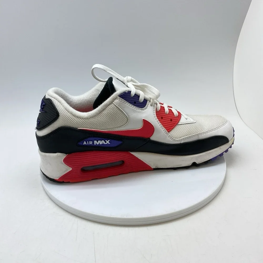 Nike Air Max 90 Essentials Raptor Mens 12 AJ1285-105 White Athletic Casual Shoes